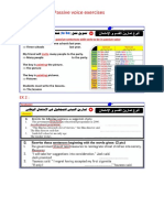 Passive Voice Lesson Exercices