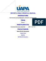 Tarea 1 de Intervencion Psicopedagogica y Atencion A La Diversidad