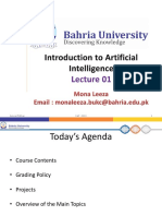 CSC - 411 - AI - Lecture 01