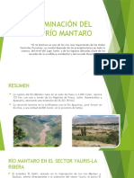 Contaminacion Del Rio Mantaro