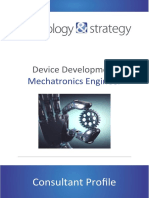 Mechatronics Engineer Device Development