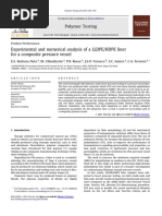 Experimental and Numerical Analysis of A LLDPE HDPE Liner Fo - 2011 - Polymer Te