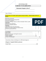 MBChB.4th Yr - Osce Ques. CVS March 2012