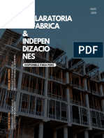 Ific Peru Brochure Curso Declaratoria de Fabrica e Independizacion