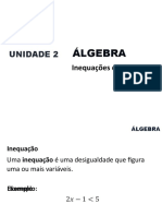 Capitulo - 2 - Algebra - Inequacoes