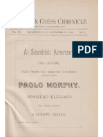 Una lágrima (a Morphy)