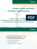 Cost-Optimized Design of Tubular Steel Towers and Offshore Support Structures