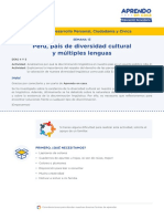 Perú, País de Diversidad Cultural y Múltiples Lenguas: 2. Grado: Desarrollo Personal, Ciudadanía y Cívica