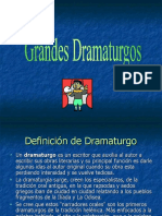 Grandes Dramaturgos 5º