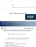 Tema 9. Rentas Financieras PDF
