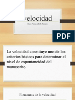 Grafologia Velocidad