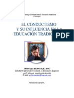 El conductismo y su influencia en la Educación Tradicional.pdf