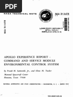 Download Apollo Experience Report Command and Service Module Environmental Control System by Bob Andrepont SN46941560 doc pdf