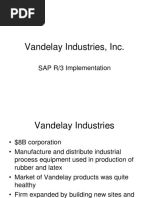 Vandelay Industries, Inc.: SAP R/3 Implementation