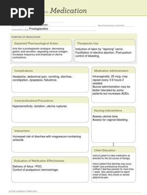 Misoprostol