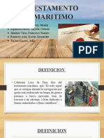 Testamento Maritimo