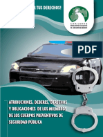 Derechos y obligaciones policías prevención