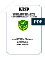 KTSP TK Sang Timur 2 PDF