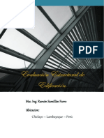 Informe de Evaluación Estructural de Edificaciones PDF