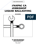 Workshop Manual LIQUID BALLASTING
