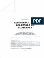 Regimen Politico del Estado de Guatemala