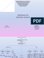 Rebasado en Protesis Totales PDF