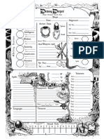 DD Character Sheet A4 v1 PDF
