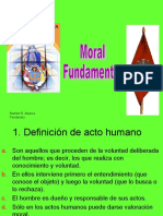 Definición y elementos del acto humano