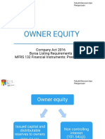 Topik 6 - Owner Equity