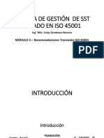 Diplomado SG-SST Modulo 5-Recomendaciones Transicion Iso 45001 (1)