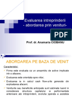 Curs 5 - Abordarea Prin Venit