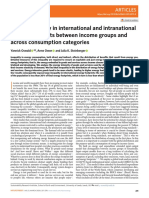 Large Inequality in International and Intranational Energy Footprints