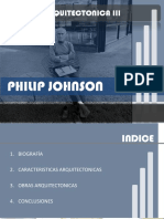 Philip Jhonson. Análisis Arquitectónico 
