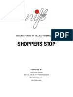 Shoppers Stop: Documentation On Graduation Project at