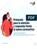 Protocolo para La Atencion y Respuesta Frente Al Nuevo Coronavirus.