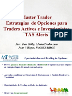 Master Trader Estrategias de Opciones para Traders Activos e Inversionistas TAS Alerts