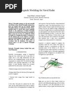 Waveguide Modeling For Naval Radar