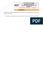 Diseña rúbrica ABP Politécnico Colombia