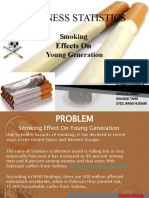Smoking EFFECTS On Young Generation