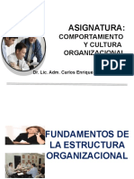 HOY   LA ORGANIZACION - DISEÑO ORGANIZACIONAL - copia.pptx