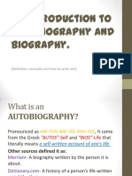 Discussion-Auto and Biography
