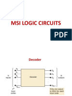 MSI Logic Circuits: Decoders, Multiplexers, and More