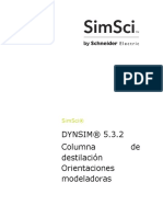 DYNSIM Best Practices 2 - Distillation Column (Traducido En-Es)
