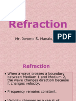 Refraction: Mr. Jerome S. Manalo, LPT