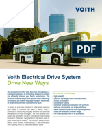 Voith Electrical Drive System for Efficient E-Bus Transport