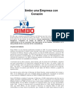 Caso Bimbo Una Empresa Con Corazón