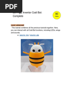MIT App Inventor Codi Bot: Complete: Level: Advanced