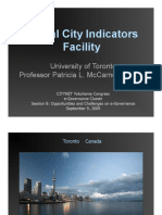 Global City Indicators Facility