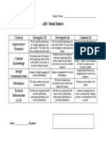 Grading Rubric Template 02