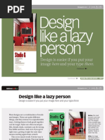 BA0671 Design Like a Lazy Person